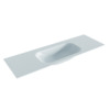 Mondiaz BIG small Clay solid surface inbouw wastafel 140cm midden SW432288 Mondiaz BIG small Clay solid surface inbouw wastafel 140cm midden SW432288