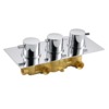 Best Design New Bologna inbouw thermostaat 3 weg 1/2 ronde knoppen SW279796 Best Design New Bologna inbouw thermostaat 3 weg 1/2 ronde knoppen SW279796