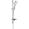 Hansgrohe Raindance select s120 glijstangset 65cm met unica s en puro wit chroom GA96533