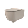 Xenz Gio hangtoilet – rim free – vortexspoeling – diepte 52 cm – zand mat SW1159628
