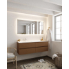 Mondiaz VICA ensemble de meuble de salle de bain - 150cm - meuble sous-vasque repos - 4 tiroirs - lavabo nuage gauche - 1 trou de robinet - version XL 60cm haut SW1090082