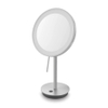 Zack Alona make-upspiegel – rond – 20x37,8 cm – LED-verlichting – 5x vergrotend – Zilver mat SW484537