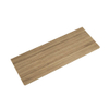 Saniclass Tops Topblad - 140x1.2x46cm - afgeronde hoeken - warm eiken SW1529795
