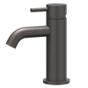 IVY Concord Mitigeur de lavabo - posé - bas - coldstart - acier inoxydable 316 - PVD noir carbone brossé SW1030772