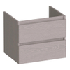 BRAUER Joy meuble sous-lavabo 60 2 tiroirs softclose - sans poignées - 1 découpe pour siphon - Timber Greige SW1201164