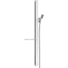Hansgrohe Unica E - glijstang - met isiflex B - doucheslang - 160cm en casetta E zeepschaal - 90cm wit/chroom - wit chroom SW157212