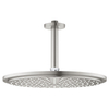 Grohe Rainshower Cosmopolitan 310 Hoofddouche - 31cm - 1 straalsoort - plafondarm 14.2cm - Supersteel (RVS) SW73275