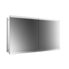 Emco Evo LED-spiegelkast 2 deuren met emco light system en verwarming 120cm SW206181 Emco Evo LED-spiegelkast 2 deuren met emco light system en verwarming 120cm SW206181