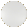 Haceka Deco spiegel - 60x60cm - rond - geborsteld goud SW1102382