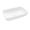 Villeroy & Boch Artis vasque à poser - rectangulaire 58x38x12.5cm - Ceramic+ stone white SW209530