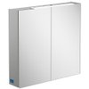Villeroy & boch My view one spiegelkast 80,7x74,6 cm met 2 deuren met led SW100414 Villeroy & boch My view one spiegelkast 80,7x74,6 cm met 2 deuren met led SW100414