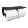 Wiesbaden Brush Porte-papier toilette double Noir mat SW373422
