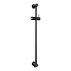 Brauer Black Edition Barre de douche 70cm avec coude mural noir mat SW238174