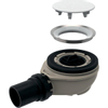 Geberit Setaplano Siphon pour baignoire/receveur de douche H11.5xL16.3cm 90cm SW115553
