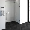 Saniclass Create douchedeur 150x200cm 2-delig profielloos met antikalk en 8mm veiligheidsglas chroom glans SW223785 Saniclass Create douchedeur 150x200cm 2-delig profielloos met antikalk en 8mm veiligheidsglas chroom glans SW223785