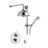 Van Heck Inbouwdoucheset met Inbouwthermostaat, hoofddouche en glijstang SW333417 Van Heck Inbouwdoucheset met Inbouwthermostaat, hoofddouche en glijstang SW333417