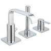 Grohe Allure afbouwset voor 3 gats badrandkraan chroom 0434022 Grohe Allure afbouwset voor 3 gats badrandkraan chroom 0434022