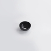 QeramiQ Dely Vasque à poser - 20x20x9cm - ronde - céramique - noir mat SW1102404