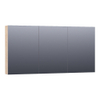 Saniclass Plain Spiegelkast 139x70x15cm Legno Calore SW392969 Saniclass Plain Spiegelkast 139x70x15cm Legno Calore SW392969