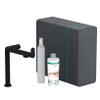 Hansgrohe Aqittura M91 SodaSystem 240, 1jet, starter set mat zwart SW1567450