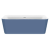 Allibert Kolora Baignoire îlot 170x78cm Bleu mat SW734667 Allibert Kolora Baignoire îlot 170x78cm Bleu mat SW734667
