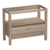 Saniclass Natural Wood Staand onderkast 100 Vintage Oak Geborsteld SW223381 Saniclass Natural Wood Staand onderkast 100 Vintage Oak Geborsteld SW223381