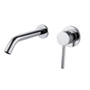Wiesbaden Ribbd Mitigeur lavabo encastré à levier unique complet chrome SW632116