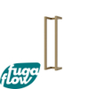 FugaFlow Eccelente Sobrado Porte-serviettes - 60x12.5x12.5cm - Laiton brossé SW1123857