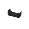 INK Wastafelonderkast - 100x45x37.6cm - 1 lade - push to open - met recht opdekfront - MFC - Houtskool eiken SW439242