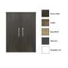 Sanicare Q9 - Q10 - Q11 kolomkast dubbel 67x32x90cm 2 deuren standaard greep met softclose Schots-eiken SW279406 Sanicare Q9 - Q10 - Q11 kolomkast dubbel 67x32x90cm 2 deuren standaard greep met softclose Schots-eiken SW279406