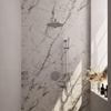 BRAUER Chrome Edition douche de pluie encastrée thermostatique - 3 voies - ronde - set 86 - pomme de douche 30cm - bras mural droit - douchette barre - flexible de douche - barre de douche intégrée - chrome SW1159005