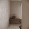 Ideavit Idea.grande vrijstaande wastafel - 39x30cm - rond - incl. pop-up afvoer - beton D5 SW1237678