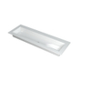 Ink Kraft lavabo - 140x45x1cm - sans trou de robinet - polystone - blanc brillant SW439442