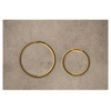 Geberit Sigma 21 bedieningplaat met dualflush frontbediening voor toilet 24.6x16.4cm messing / betonlook SW420677 Geberit Sigma 21 bedieningplaat met dualflush frontbediening voor toilet 24.6x16.4cm messing / betonlook SW420677