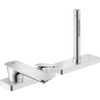 Hansgrohe Axor Citterio C afbouwdeel v. 3-gats inbouw badrandkraan m. sboxm. handdouche. voorsprong 15.5cm - chroom SW1152126
