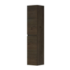 INK Fineer Half kast - 35x37x169cm - 2 deuren - Links en rechtsdraaiend - greeploos - fineer - charcoal SW493346