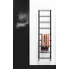 Instamat Emma Elektrische radiator 159.2x40cm Incl. Wandconsoles Zwart mat SW798743
