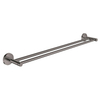 Grohe Essentials Handdoekhouder - 60cm - dubbel - hard graphite (antraciet) SW98960