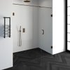 Saniclass Create douchedeur 180x200cm 2-delig profielloos met antikalk en 8mm veiligheidsglas koper SW486595 Saniclass Create douchedeur 180x200cm 2-delig profielloos met antikalk en 8mm veiligheidsglas koper SW486595