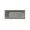 Xenz Aruba ligbad 170x75x45cm met poten zonder afvoer Acryl Cement Mat SW102883 Xenz Aruba ligbad 170x75x45cm met poten zonder afvoer Acryl Cement Mat SW102883