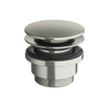 Hotbath Archie Klikwaste - met schroef rond - mat RVS SW230374