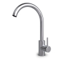 Hotbath Buddy Wastafelkraan - met draaibare uitloop - hoogglans chroom SW1246239