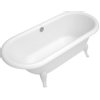 Villeroy & Boch Hommage Baignoire îlot duo 177x77cm ovale quaryl avec pieds blanc 1025201 Villeroy & Boch Hommage Baignoire îlot duo 177x77cm ovale quaryl avec pieds blanc 1025201