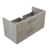 Royal Plaza Kalaoa wastafelonderkast 81cm met 2 lades grijs eiken 50 SW72979 Royal Plaza Kalaoa wastafelonderkast 81cm met 2 lades grijs eiken 50 SW72979