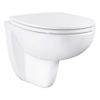 GROHE Bau Ceramic hangtoilet - 53.8cm - met zitting en deksel softclose SW1477609