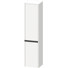 Duravit Ketho.2 Hoge kast - met 2 deuren - 40x176x36cm links - met tip onwit - mat wit SW772091