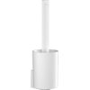 Hansgrohe Wallstoris Closetborstelhouder - 10x34.1x11.2cm - mat wit SW651596