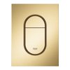 Grohe Arena cosmopolitan S-size drukplaat cool sunrise geborsteld SW242201 Grohe Arena cosmopolitan S-size drukplaat cool sunrise geborsteld SW242201