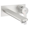 Grohe Lineare New afbouwdeel 2-gats inbouw wandkraan L-size met uitloop 20.7cm supersteel SW97546 Grohe Lineare New afbouwdeel 2-gats inbouw wandkraan L-size met uitloop 20.7cm supersteel SW97546