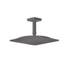 AXOR Citterio C douche de tête - 27x27cm - ecosmart+ - brushed black chrome (noir) SW1152066